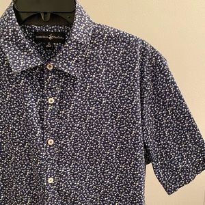 beverly hills polo club short sleeve button down
